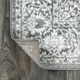thumbnail image 6 of JONATHAN Y MODERN PERSIAN Vintage Medallion Area Rug, 5'Round, Light Gray, 6 of 8