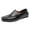 Black, variant on Mens Casual Slip on Loafer Business Refreshing Walking Driving Shoes Lightweight Classic Travelling Outdoor Moccasins Yellow Size 11