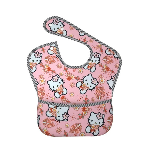Hello Kitty Baby Feeding Bib Waterproof Food Bibs Toddler/Baby Bibs For Eating