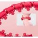 thumbnail image 5 of BR Smart Hula Hoop para adultos: estilo rosa, masaje y círculo de fitness para vientre delgado, contando 24 sesiones, 5 of 5