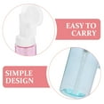thumbnail image 3 of 2 Pcs Foam Pump Bottle Transparent Mini Shower Gel Travel Brush Empty Mousse The Pet, 3 of 6
