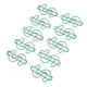 thumbnail image 4 of 100 Uds Clips de papel con forma de dólar Clips de papel marcapáginas de Metal chapados creativos y lindos para papelería de estudiantes, 4 of 9