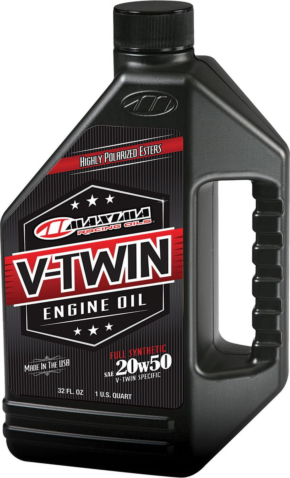 Maxima 30-11901; V-Twin Full Synthetic Engine Oil 20W-50 32Oz