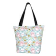 thumbnail image 1 of Balery Love You Rabbit Bolsa de Hombro con Diseño, Bolsa Grande y Duradera, Bolsa Versátil para Compras, 1 of 6