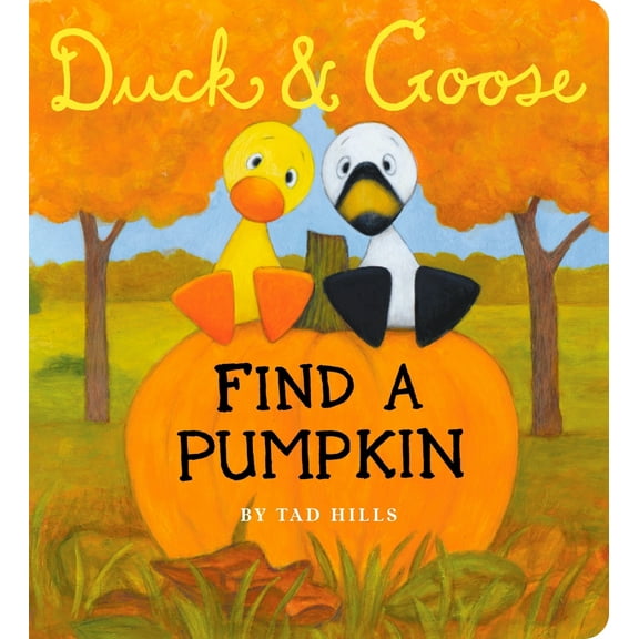 Pre-Owned Duck & Goose, Find a Pumpkin: A Board Book for Kids and Toddlers (Board book) 037585813X 9780375858130
