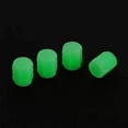 thumbnail image 1 of 2x Car Valve Caps Covers Luminous for Universal Cars Caps Luminous Wheels Electric Vehicle Green, 1 of 8