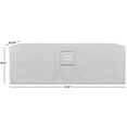 thumbnail image 3 of Afuera Living Contemporary 52" Fire Pit Protective Cover in Light Gray, 3 of 3