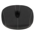 thumbnail image 1 of Selle de vélo large sans nez, épaisse, creuse, respirante, absorbant les chocs, pour vélo de ville et de montagne, pour homme et femme, noire, 1 of 4