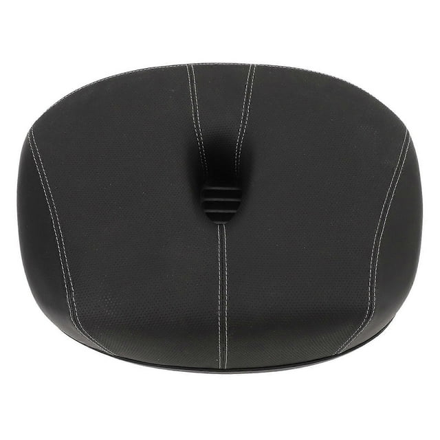 Selle de vélo large sans nez, épaisse, creuse, respirante, absorbant les chocs, pour vélo de ville et de montagne, pour homme et femme, noire