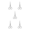thumbnail image 1 of Vogacara Tijeras para bigote resistentes al desgaste, herramientas de limpieza convenientes a la moda, cortadora de belleza, fiesta de negocios, ronda Type2 NO2 Vogacara CBP269050, 1 of 5