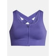 thumbnail image 6 of Avia Women's Medium Support Zip Front Sports Bra, Sizes S-XXXL, 6 of 6