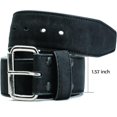 thumbnail image 3 of Big & Tall Belt for Mens 56"-80" Genuine Leather Belt Reinforced Strap Extra Long Belts for Casual Work Jean, 3 of 7