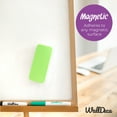 thumbnail image 3 of WallDeca Magnetic Premium Whiteboard Eraser, Felt Bottom Surface, (Green) 1.76 oz, 3 of 7