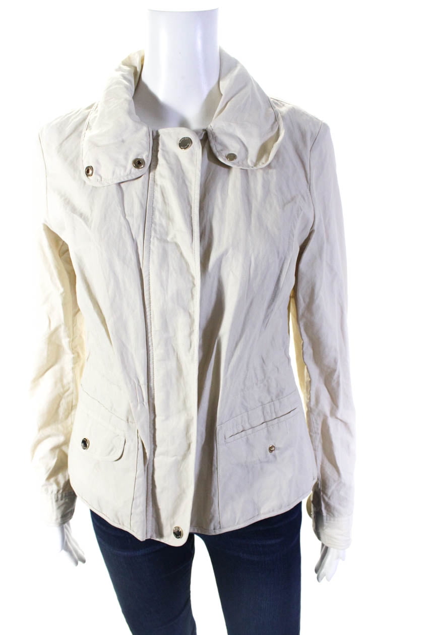 Massimo Dutti Women's Gold Tone Zip Front Hooded Nigeria Ubuy