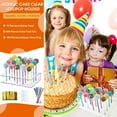 thumbnail image 5 of Travelwant Acrylic Lollipop Holder Clear Acrylic Cake Pop Stand Display Lollipop Stand Holder Display for Weddings Baby Showers Birthday Party Halloween Christmas Candy Decorative, 5 of 7