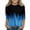 Blue, variant on Grblisyd Shirt for Teen Girls 3/4 Length Sleeve Round Neck Shirts Graphic Blouses Fall Winter Pullover Cute Tops