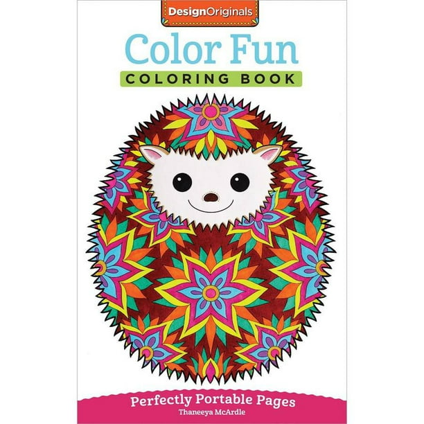 Design Originals Color Fun Adult Coloring Book