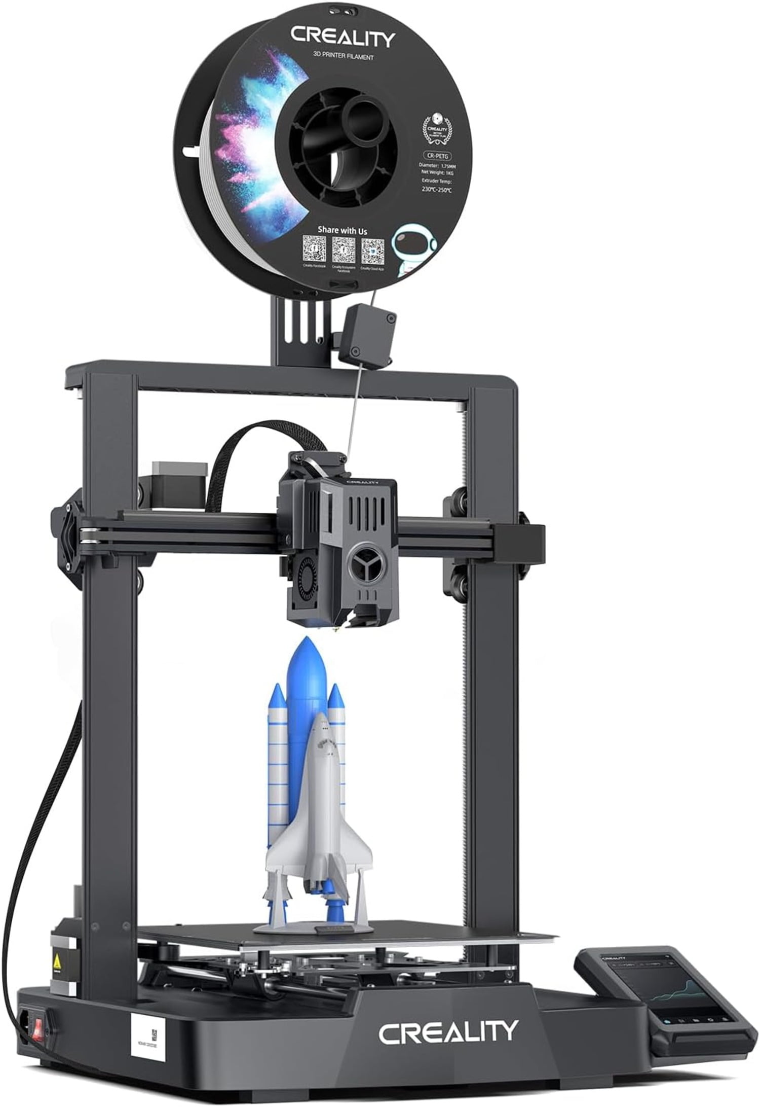 Impresora 3D Creality Ender 3 V3 KE, 500mm/s Impresora 3D FDM, CR Touch ...