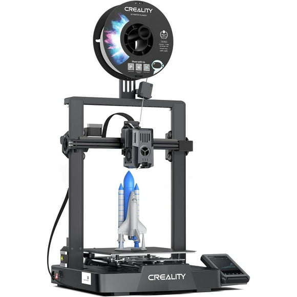 Impresora 3D Creality Ender 3 V3 KE, 500mm/s Impresora 3D FDM, CR Touch Auto Nivelación, Sprite Extrusor Directo Acero Rígido Eje X Lineal, Impresión de 300 ℃, 220x220x240mm