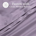 thumbnail image 5 of Superior 650 Thread Count Egyptian Cotton Duvet Cover Set, Wisteria, King/ Cal King, 5 of 8