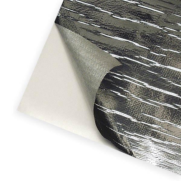 Design Engineering Heat Shield Material 10412 Reflect-A-Cool; 2000 Degrees Fahrenheit Maximum; Fiberglass