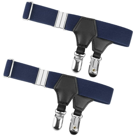 

1 Pair Men Sock Garters Belt Suspender Non-slip Duck Mouth Clips Strap Women Calf Harness