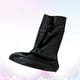 thumbnail image 2 of Botas de lluvia Plástico Impermeable Cubierta para zapatos altos Defensa contra la nieve Resistencia al deslizamiento Resistencia a la abrasión Cubierta para zapatos Tamaño XXL Negro, 2 of 4