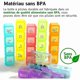 thumbnail image 3 of Weekly Pill Box - Pill Box for the Week - 7 Daily Compartments - 28 Monthly Compartments - 7 Day Medicine Box - French Pill Box Morning Noon Evening -, 3 of 5