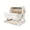 Beige, variant on Semi-Automatic Self-Cleaning Litter Box, Manual Rolling Cat Litter Box with Drawer Waste Collection, No-Electricity Safety Design for Large Cats, Gray