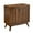 Walnut, variant on Kojooin Modern Sideboard Cabinet With 2 Door, Buffet Cabinet With Adjustable Shelves Solid Wood Legs, Storage Cabinet For Entryway Living Room Hallway