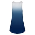 thumbnail image 5 of Mefallenssiah Robes d'Été pour Femmes 2023 Col Rond Imprimé Sans Manches Robes Tuniques Grande Taille Robes T-Shirt, 5 of 5