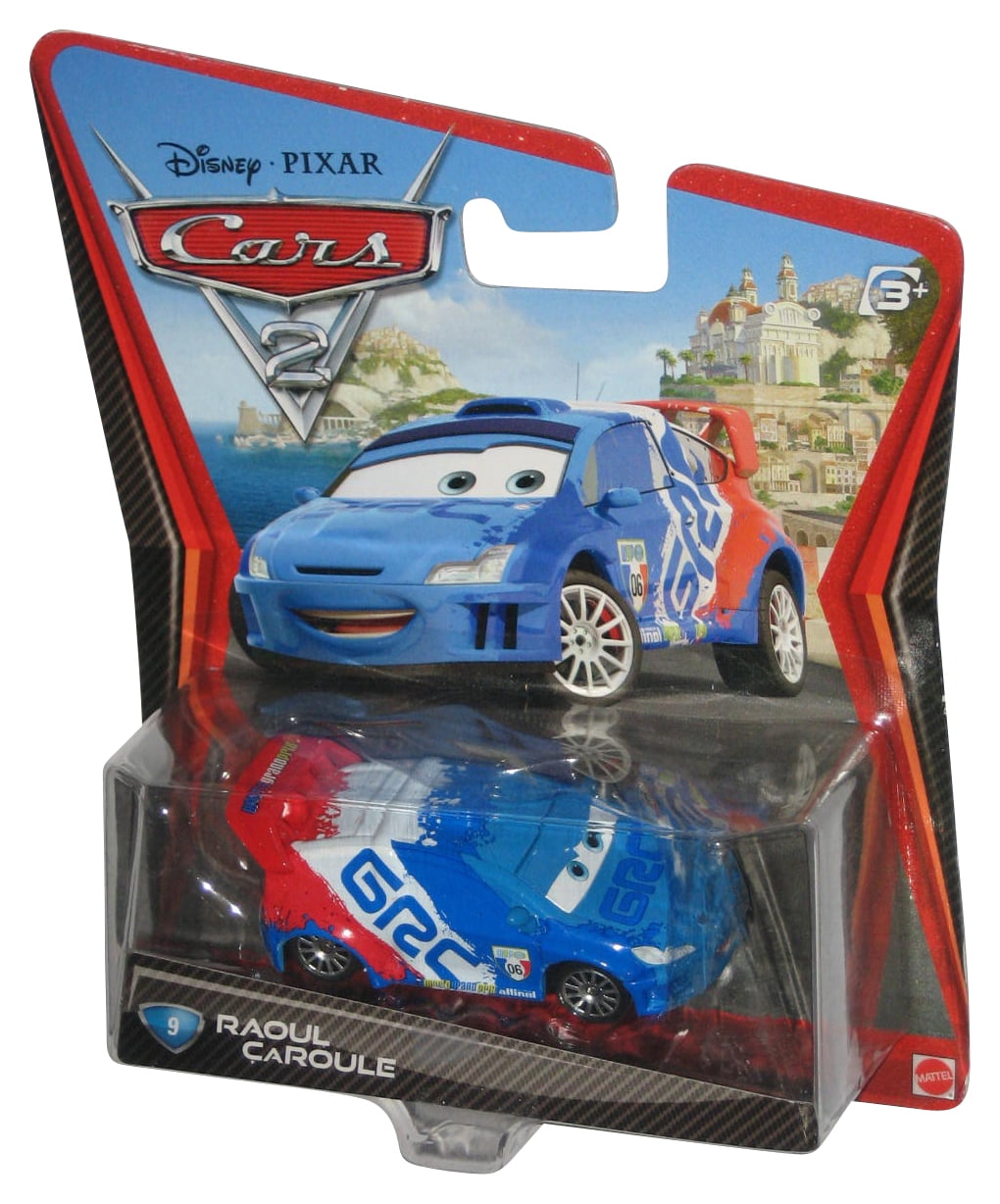 M2809 3+ Disney Cars 2 RAOUL CAROULE Diecast Toy Vehicle 