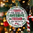 thumbnail image 5 of Boovnll Christmas Tree Decorations, Christmas Acrylic Pendant Concave Textured Round Pendant Decoration, Christmas Decorations, Christmas Decor, Christmas Decorations Indoor, 5 of 5