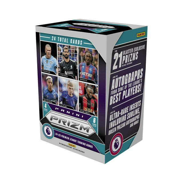 Tarjetas de fútbol Blaster Box Panini Prizm Premier League 2024-25