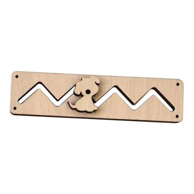 Tablero ocupado Montessori, accesorios de bricolaje, accesorios de enseñanza de habilidades básicas, tablero de actividades para y niñas, regalo de cumpleaños, Pista de laberinto Salvador tablero ocupado