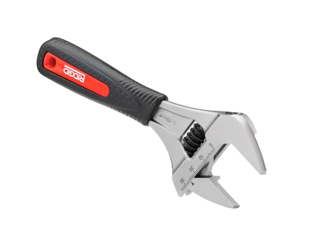 Ridgid 6 Inch Super Wide Capacity Slim Jaw Adjustable Wrench