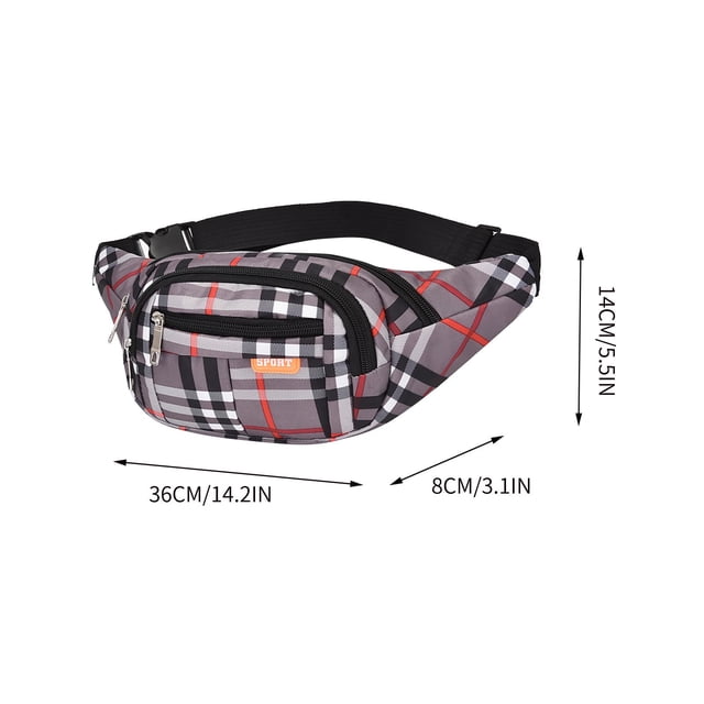 Petit Sac Messager Sac de Taille Mode Sac Messager Décontracté Grande Capacité pour Hommes et Femmes Sac de Taille pour Téléphone Mobile Sac pour Téléphone Cellulaire