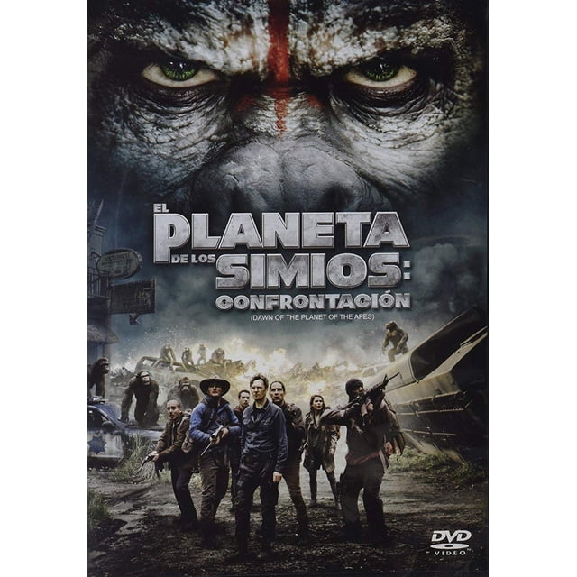 El Planeta De Los Simios Confrontacion Fox Película DVD