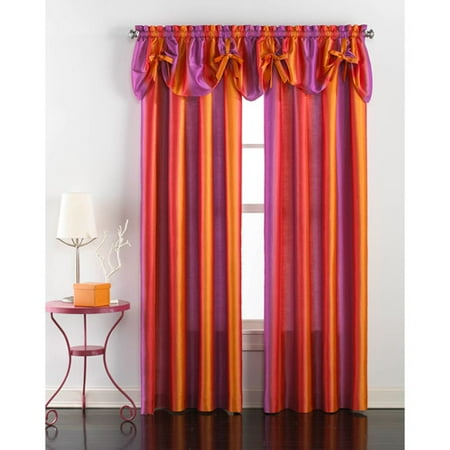 CHF & You Rainbow Ombre Girls Bedroom Curtain Panel/Valance