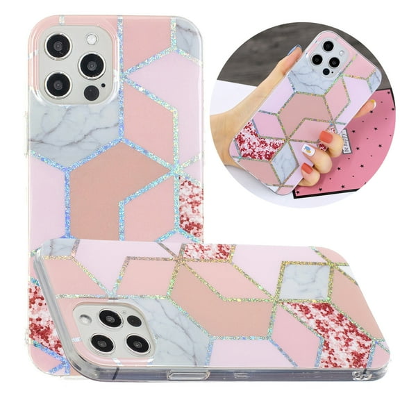 iPhone 11 Case, Mantto Slim Fit Hybrid Shockproof Soft TPU Silicone Rubber Bumper Patterned Painted Print Wireless Charging Protective Back [6.1 inch] Phone Cover For Apple iPhone 11,Diamond