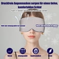 thumbnail image 4 of Guardurnaity LightGray Side Sleepers Mascarilla para dormir Suave y cómoda Ayuda para dormir Mascarilla para dormir para hombres y mujeres Cuidado de ojos, 4 of 6