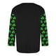 thumbnail image 4 of Amzcrzy - Sudadera Para Hombre, Diseño Moderno, Cuello Redondo, Informal, Manga 3/4, Color Negro, Talla 2Xl, 4 of 4