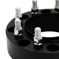 thumbnail image 4 of Mishimoto Wheel Spacers, 5x114.3, 64.1 Center Bore, M14x1.5, 25mm Thick, Black, 4 of 5