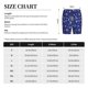 thumbnail image 3 of Fotbe Golden Snowflakes Royal Blue Pantalones Cortos de Pijama para Hombre, Ropa de Dormir, Pantalones de Pijama Cortos para Hombre-Large, 3 of 6