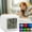 ZZ003_White, variant on Hxoliqit Quartz Modern 3D Effect Indoor Wall Clock, Easy Installation Wall sticker