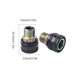 thumbnail image 3 of Eigraketly 1 par de extensores de Pedal, accesorio de conexión profesional de acero inoxidable, reemplazo del conector de manivela para Ciclismo Vistoso, 3 of 6