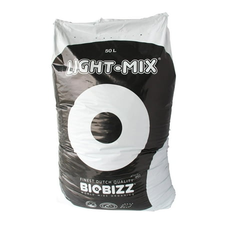 Fiber Grow Growing Mix - BioBizz Light-Mix 50L Organic Farming Plant Growing Mix Substrate Bag | BBLM50L