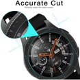 thumbnail image 5 of 6-Pack Screen Protector Compatible with Samsung Galaxy Watch 46mm/Gear S3, HD Clear，Anti-Bubble Tempered Glass Screen Protector [Anti-Scratch] for Galaxy Watch 46mm/Gear S3, 5 of 5