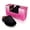 Black, variant on Women's Fluffy Faux Fur Clog Slippers with Gift Box for Christmas & Holidays