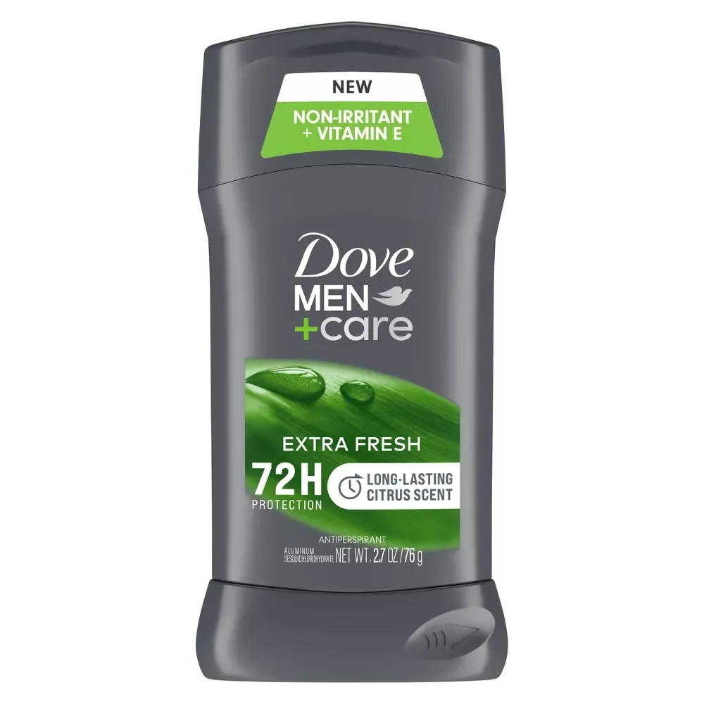 Dove Men + Care Men+Care Antiperspirant Deodorant Stick Extra Fresh 2.7 oz Pack 2